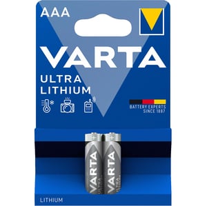 Литиеви батерии AAA - Varta Lithium AAA - 2 броя