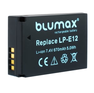 Батерия за фотоапарат Canon LP-E12, 670mAh