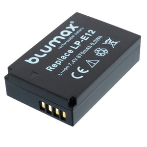 Батерия за фотоапарат Canon LP-E12, 670mAh