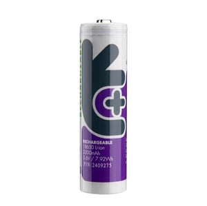 Литиево-йонна батерия 18650 Uniross 18650 - 2200 mAh - 6.6A