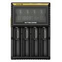 Универсално зарядно за 4 акумулаторни батерии IMR - Li-Ion - Ni-Cd - Ni-Mh - NITECORE