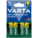 Акумулаторни батерии АА Varta Power AA - 2100 mAh - 4 броя - 1.2V