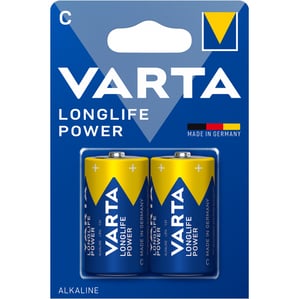 Алкални батерии LR14 C Longlife Power - Varta BL2