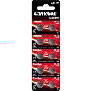 Алкални батерии AG12 Camelion - LR43 - 386 - 186