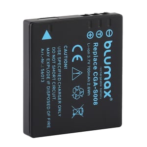 Батерия за фотоапарат Panasonic CGA-S008, DMW-BCE10, CGA-S008E - 700 mAh