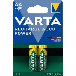 Акумулаторни батерии АА Varta Power AA  2400 mAh - 1.2V
