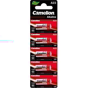 Алкални батерии MN21 Camelion А23 - LR23A - 12V - 5 броя