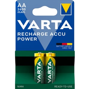 Акумулаторни батерии АА Varta Power AA - 2600 mAh - 1.2V
