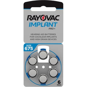 Батерии за слухов апарат 675 Impalnt Pro+ Rayovac