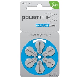 Батерии за кохлеарни импланти 675 Impalnt Pro+ PowerOne