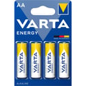 Алкални батерии АА Varta Energy AA
