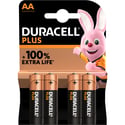 Алкални батерии АА Duracell Plus Power MN1500 AA - 4 броя