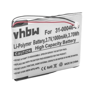 Батерия за навигация Garmin Nuvi 3400, 3450 - 3.7V, 1000 mAh