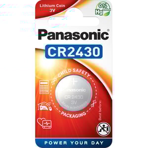 Литиева батерия CR2430 Panasonic CR2430 - 3V