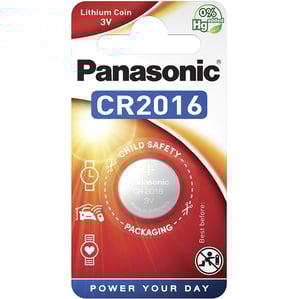 Литиева батерия CR2016 Panasonic CR2016 - 3V