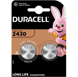 2 Литиеви батерии CR2430 Duracell - DL2430 - 3V