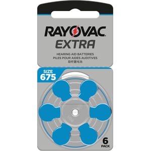 Батерии за слухов апарат 675 Extra Advance - Rayovac