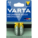 Акумулаторни батерии АА Varta Recycled AA 2100 mAh - 1.2V