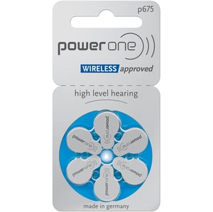 Батерии за слухов апарат 675 PowerOne P675 PR44